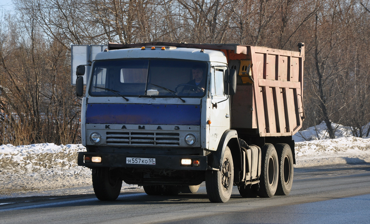 Омская область, № Н 557 КО 55 — КамАЗ-55111-01 [55111A]