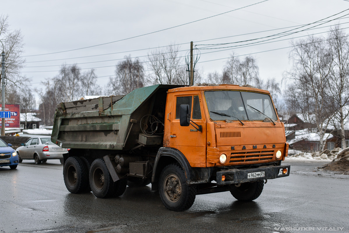 Архангельская область, № А 962 ММ 29 — КамАЗ-55111 [551110]