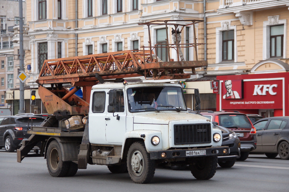 Москва, № М 881 ВА 777 — ГАЗ-3309