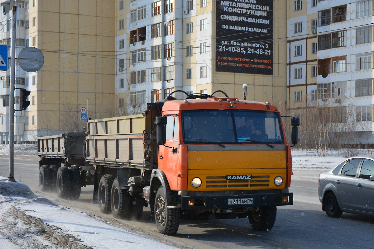 Саха (Якутия), № Н 311 АН 14 — КамАЗ-5320