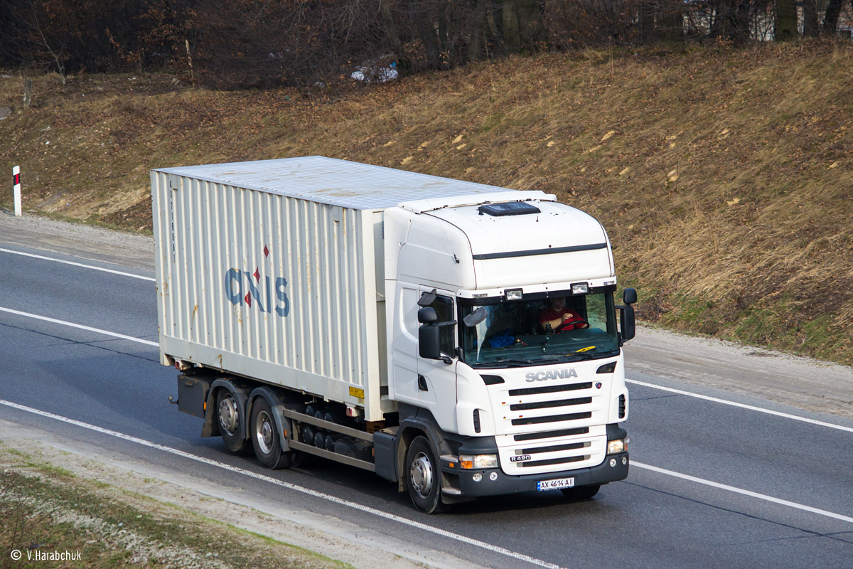 Харьковская область, № АХ 4614 АІ — Scania ('2004) R420