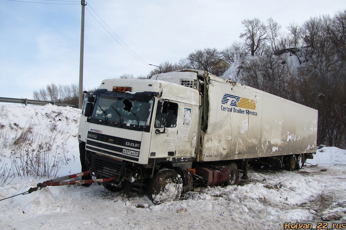 Алтай, № К 971 АК 04 — DAF 95XF FT