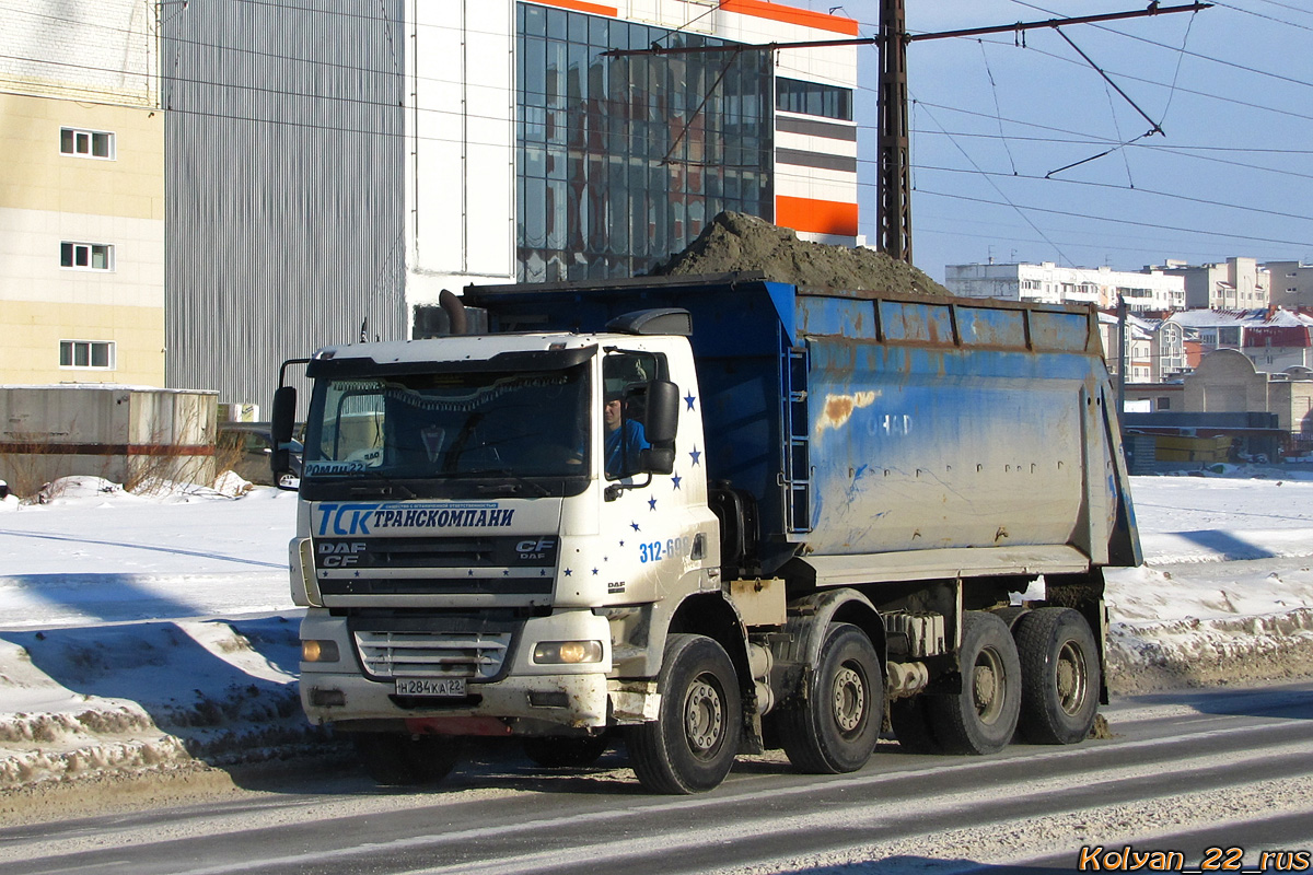 Алтайский край, № Н 284 КА 22 — DAF CF85 FAD