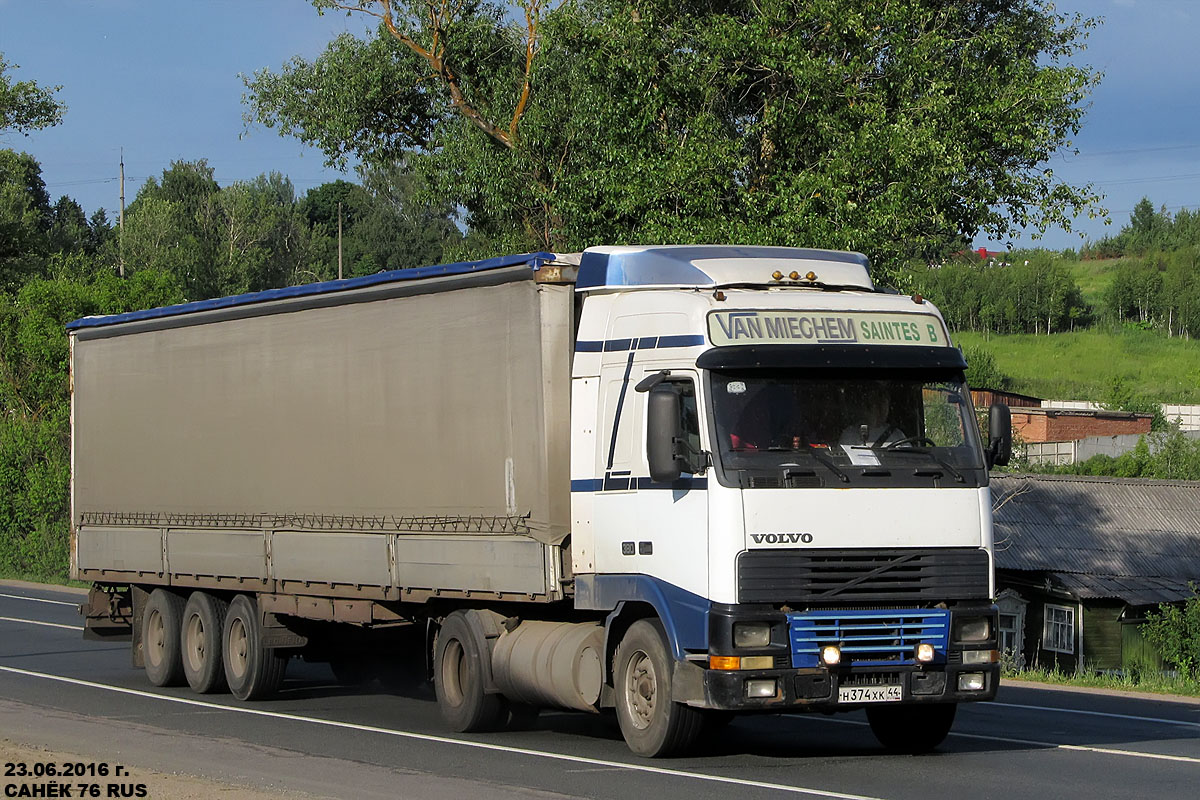Костромская область, № Н 374 ХК 44 — Volvo ('1993) FH12.380