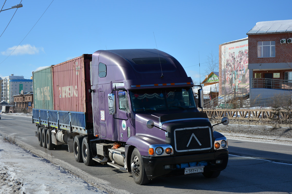 Саха (Якутия), № К 583 КЕ 14 — Freightliner Century Class