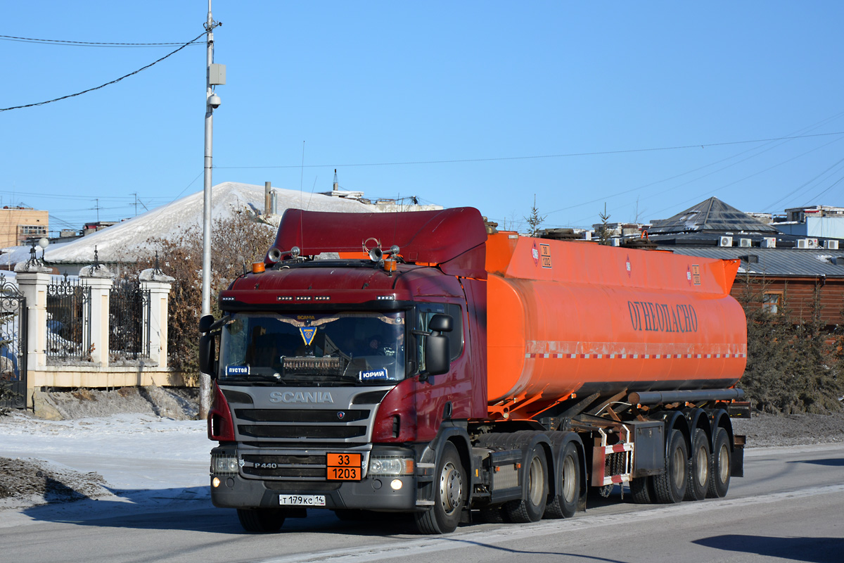 Саха (Якутия), № Т 179 КС 14 — Scania ('2011) P440