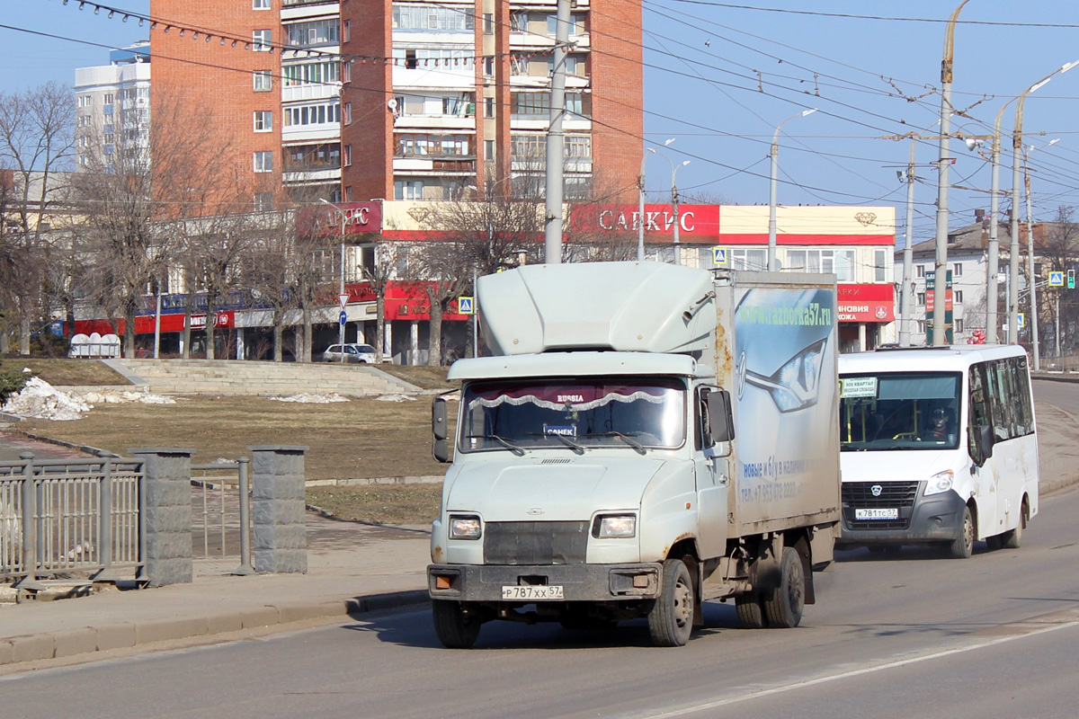 Орловская область, № Р 787 ХХ 57 — ЗИЛ-5301 "Бычок"(общая модель)