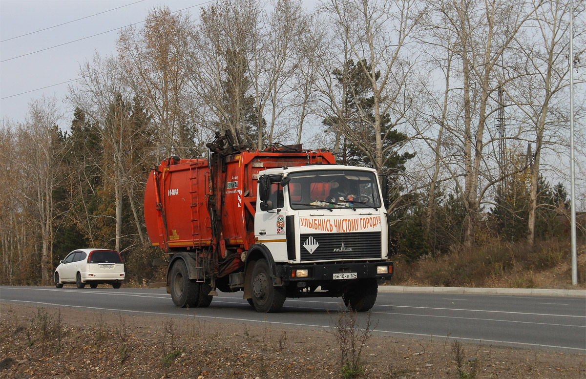 Красноярский край, № В 610 КК 124 — МАЗ-5337A2