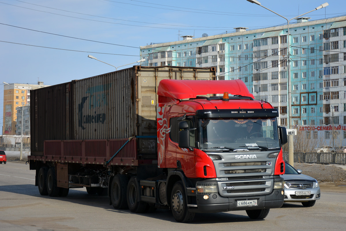 Саха (Якутия), № С 686 КМ 14 — Scania ('2004) P380