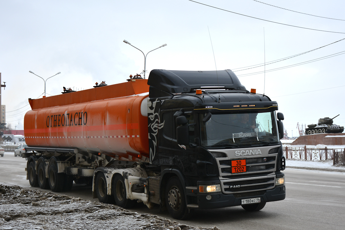 Саха (Якутия), № Т 180 КС 14 — Scania ('2011) P440