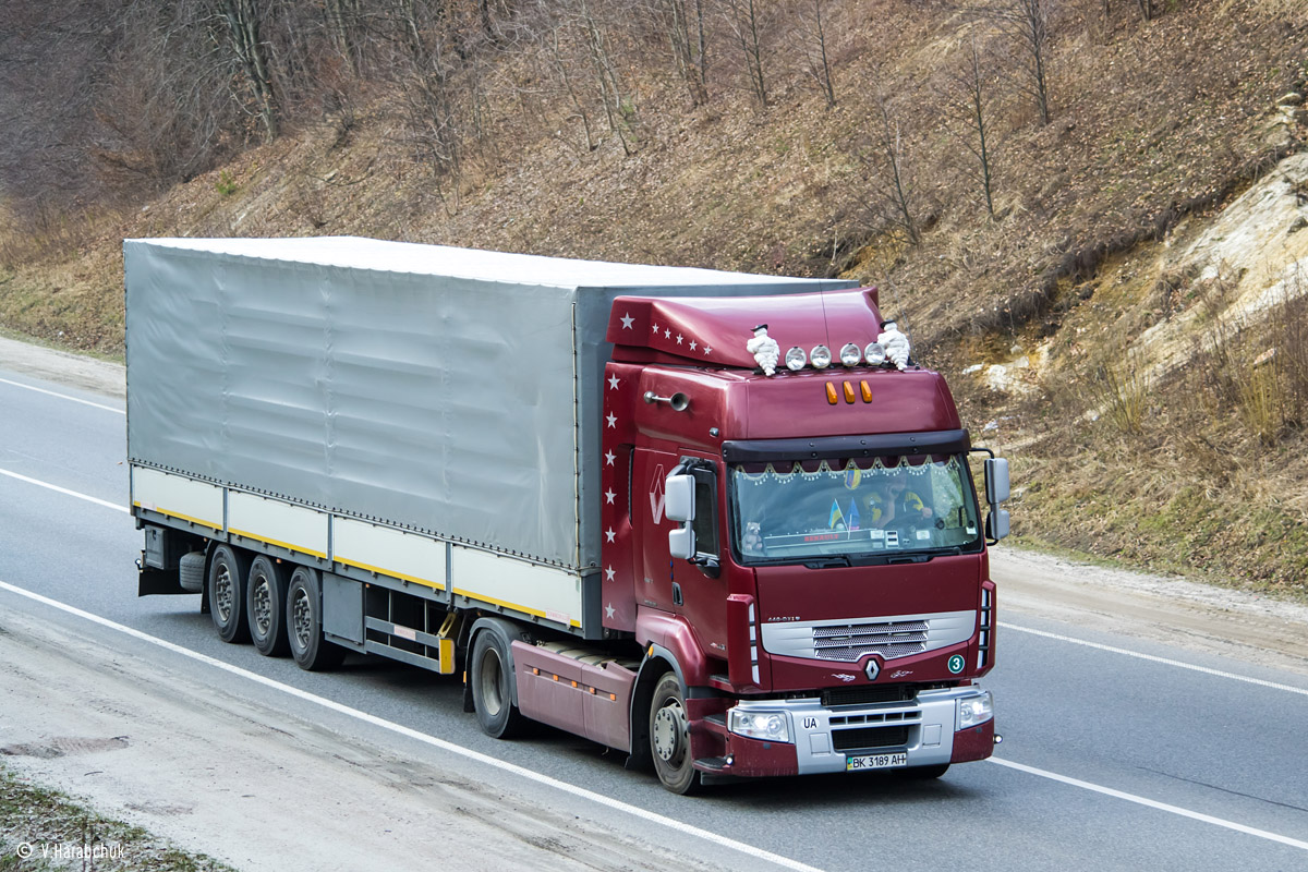 Ровненская область, № ВК 3189 АН — Renault Premium ('2006)