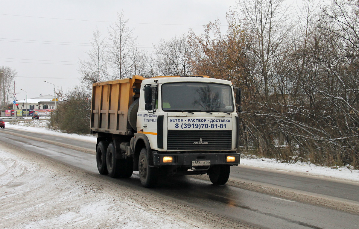 Красноярский край, № Т 856 ЕО 124 — МАЗ-551605