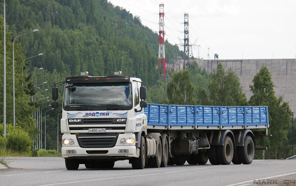 Красноярский край, № Н 800 СВ 24 — DAF CF85 FTT