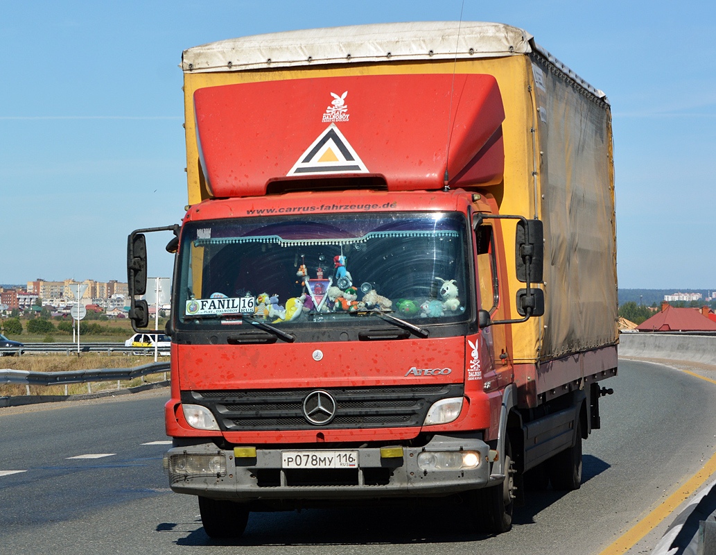 Татарстан, № Р 078 МУ 116 — Mercedes-Benz Atego 818