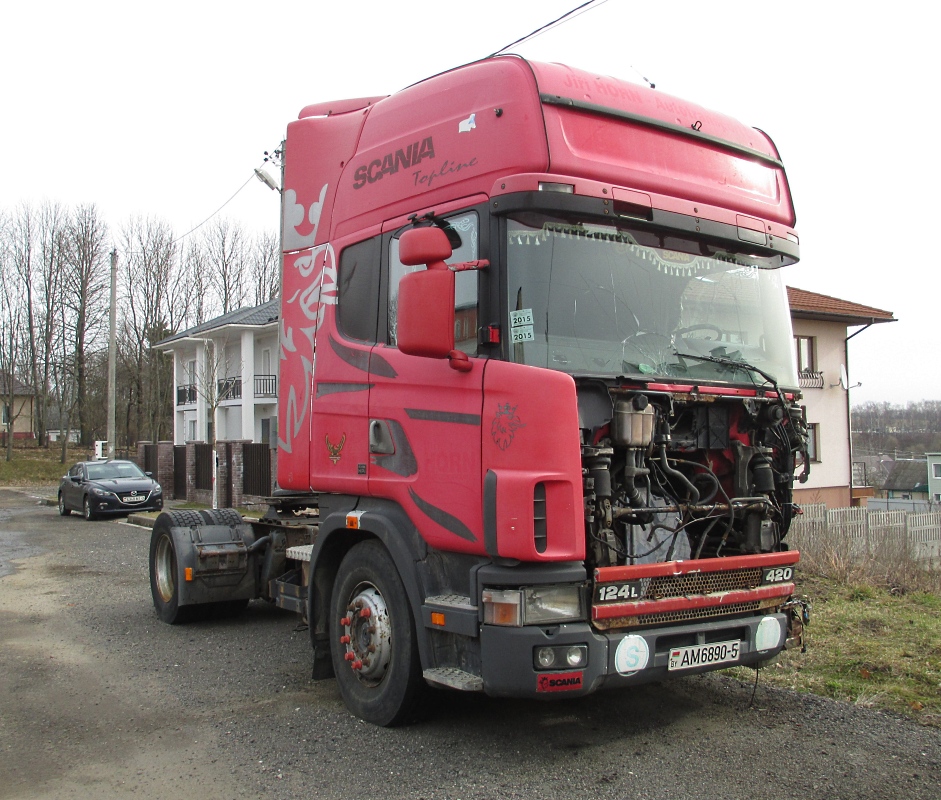 Минская область, № АМ 6890-5 — Scania ('1996) R124L