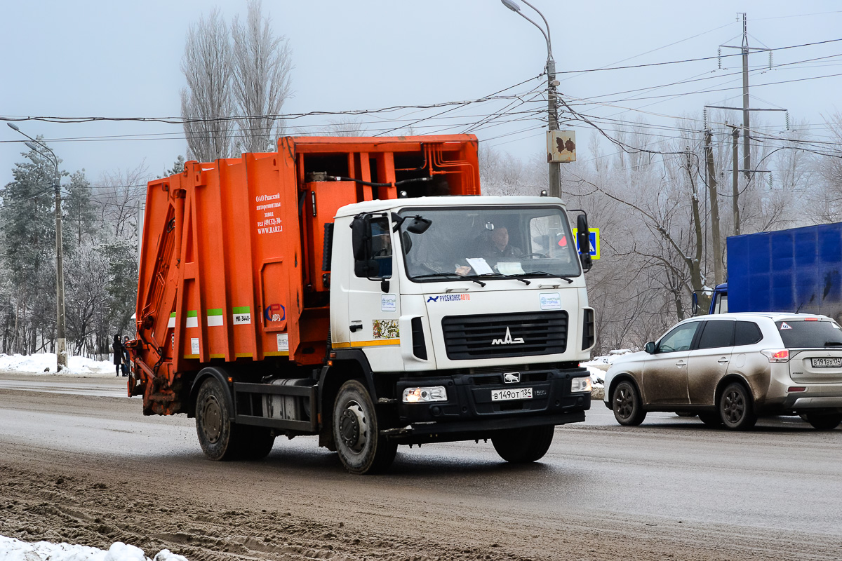 Волгоградская область, № В 149 ОТ 134 — МАЗ-5340B2