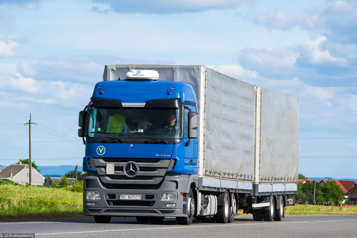 Львовская область, № ВС 3631 СТ — Mercedes-Benz Actros ('2009) 2541