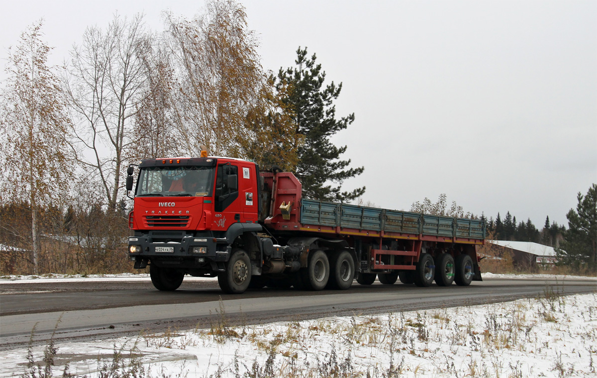 Красноярский край, № А 024 УА 38 — IVECO-AMT Trakker ('2004)