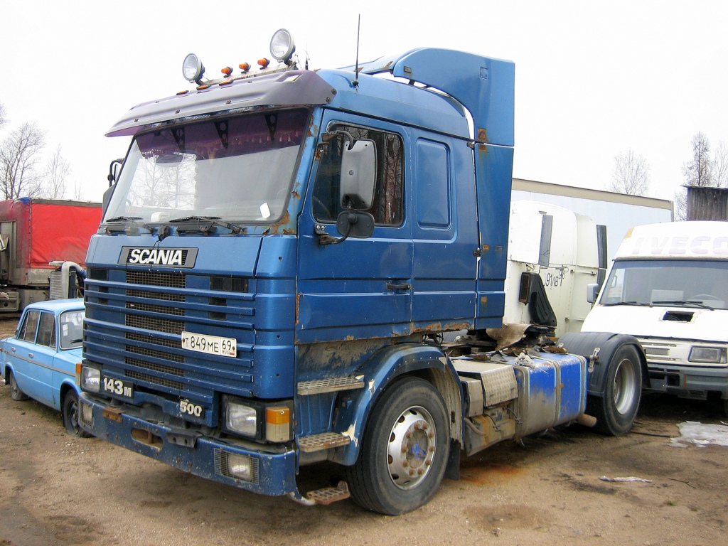 Тверская область, № Т 849 МЕ 69 — Scania (II) R143M