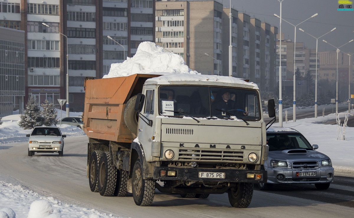 Восточно-Казахстанская область, № F 875 PE — КамАЗ-55111 [551110]