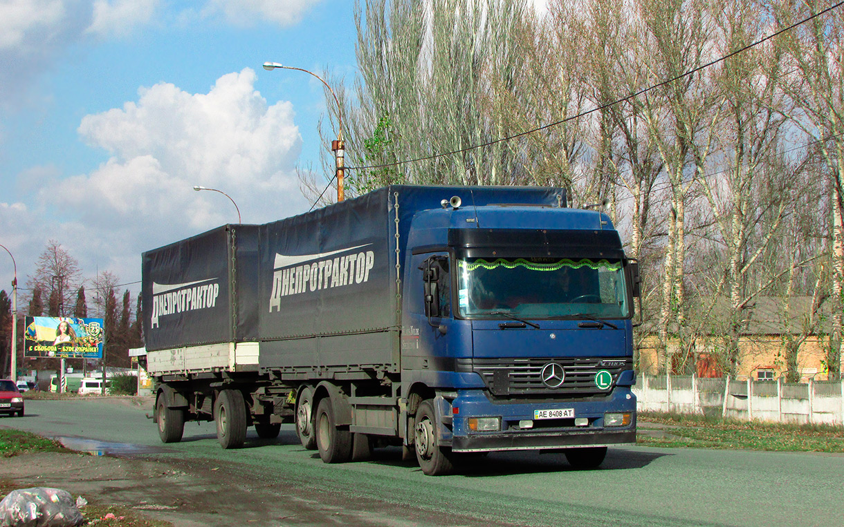 Днепропетровская область, № АЕ 8408 АТ — Mercedes-Benz Actros ('1997)