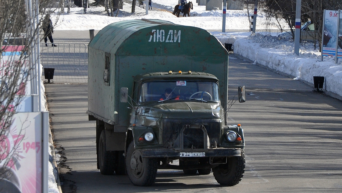 Омская область, № В 321 КХ 55 — ЗИЛ-130