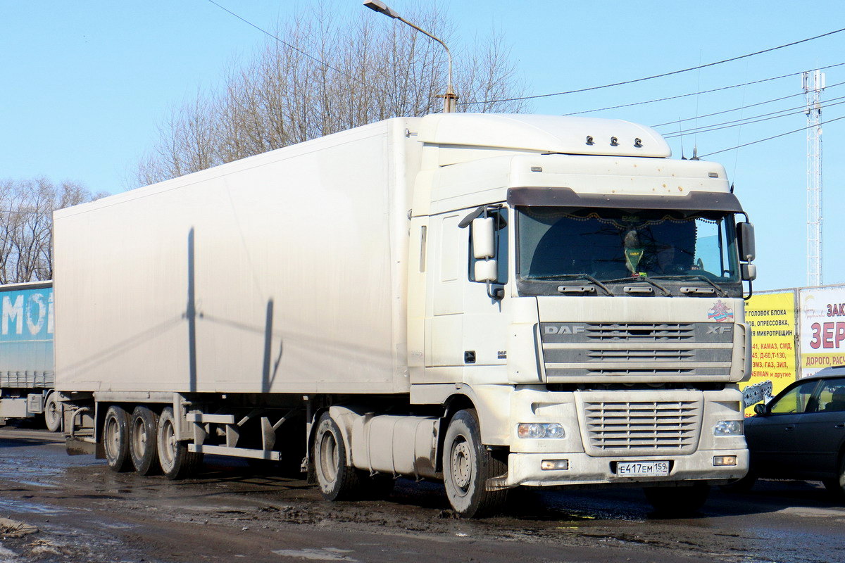 Пермский край, № Е 417 ЕМ 159 — DAF XF95 FT