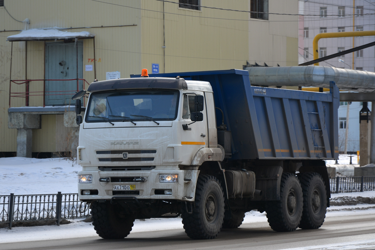Саха (Якутия), № АХ 710 О 16 — КамАЗ-65222-43 [652224]