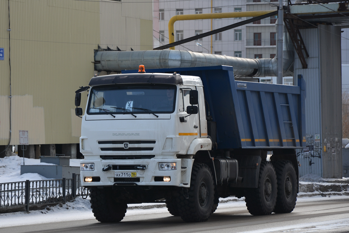 Саха (Якутия), № АХ 711 О 16 — КамАЗ-65222-43 [652224]