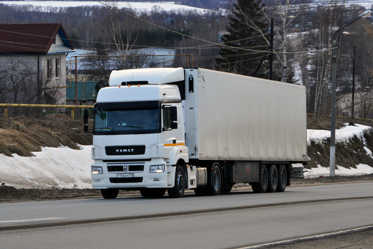 Санкт-Петербург, № Т 766 СМ 178 — КамАЗ-5490-S5(87)