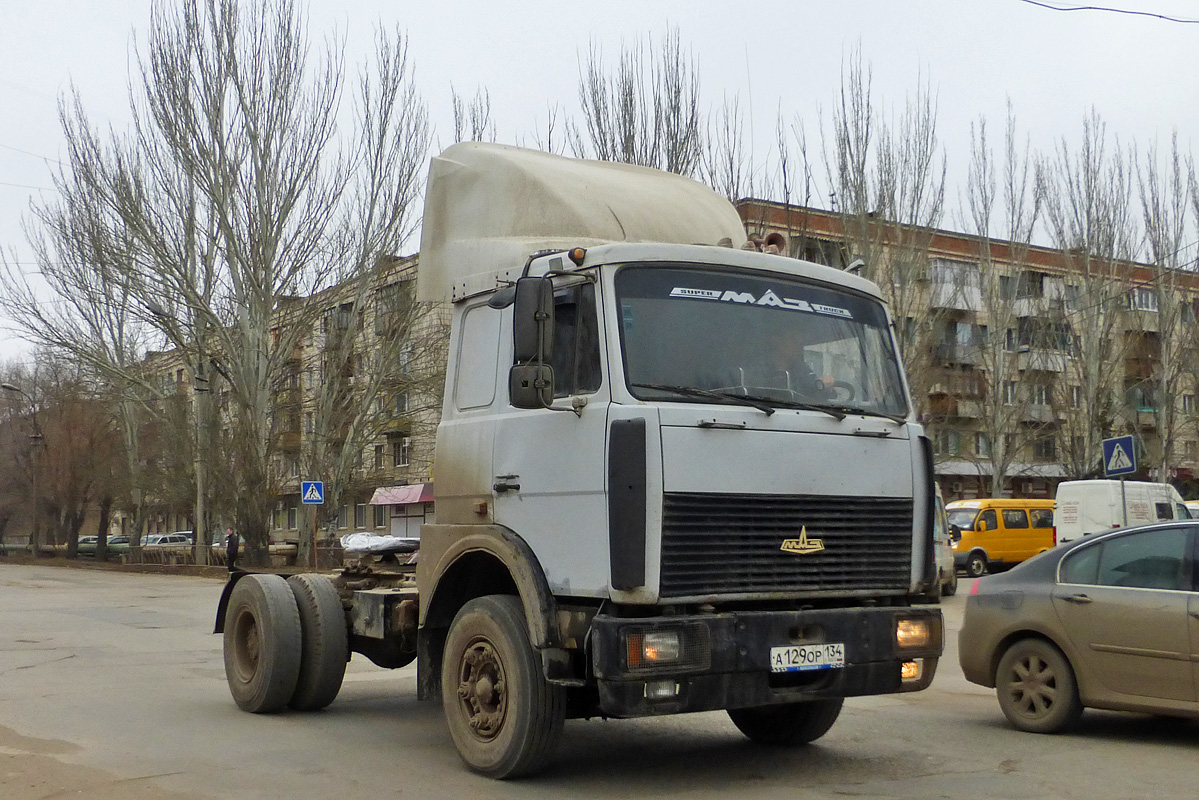 Волгоградская область, № А 129 ОР 134 — МАЗ-54329