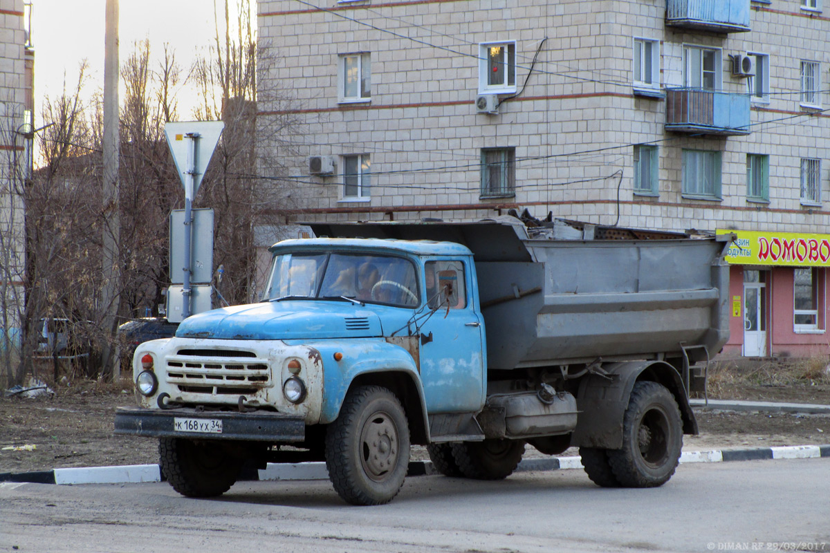 Волгоградская область, № К 168 УХ 34 — ЗИЛ-130 (общая модель)