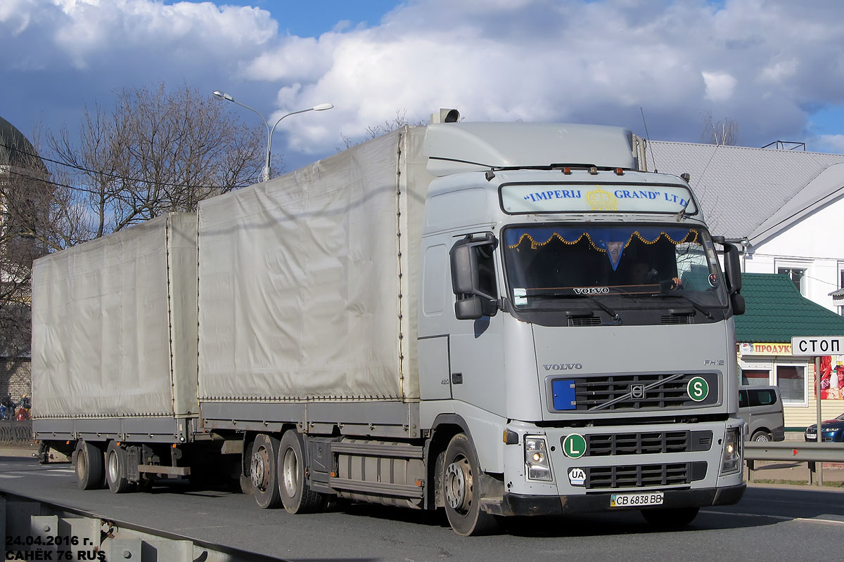 Черниговская область, № СВ 6838 ВВ — Volvo ('2002) FH12.420