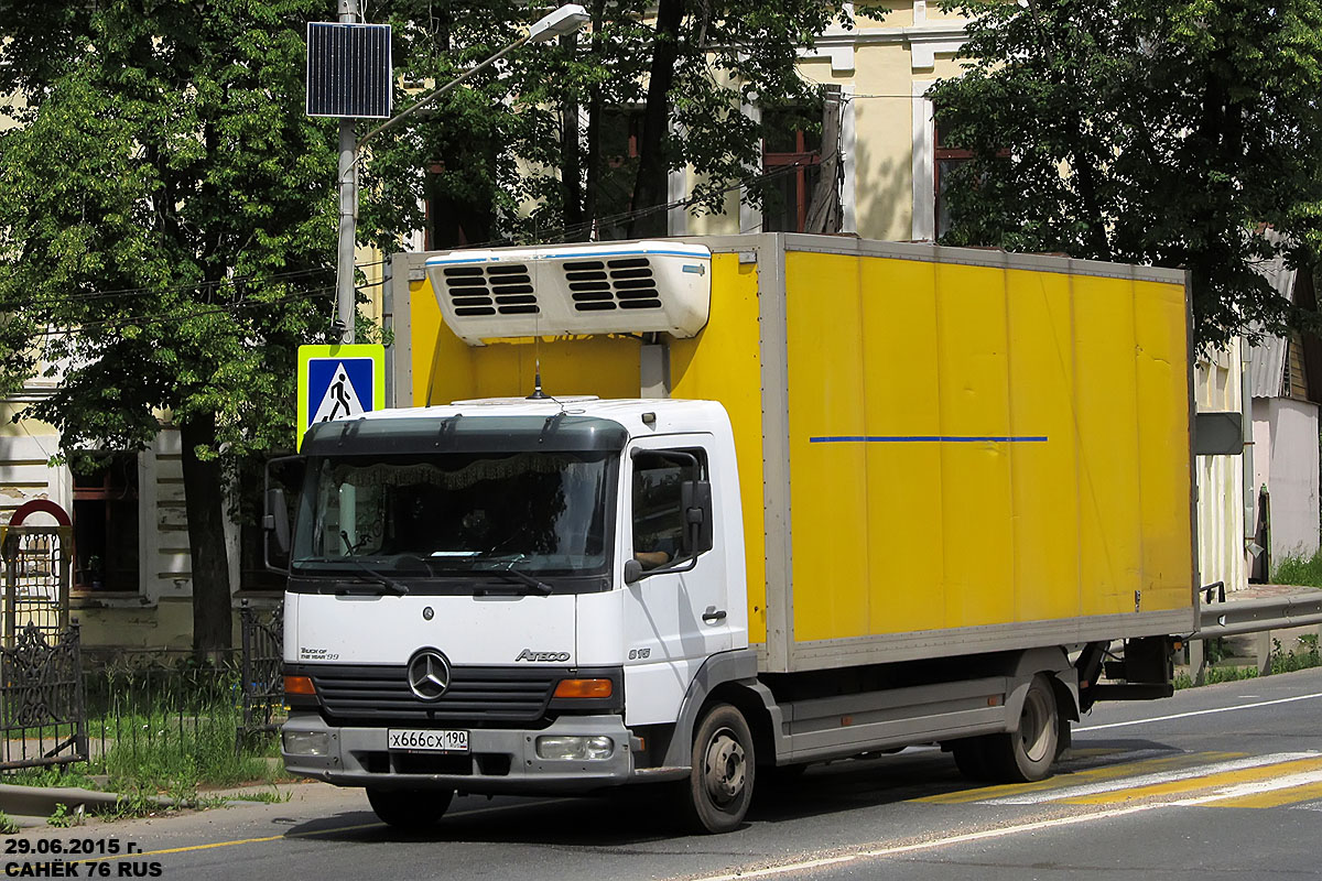 Московская область, № Х 666 СХ 190 — Mercedes-Benz Atego 815