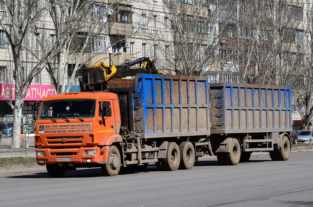 Волгоградская область, № В 464 АО 134 — КамАЗ-65115-A4(23)