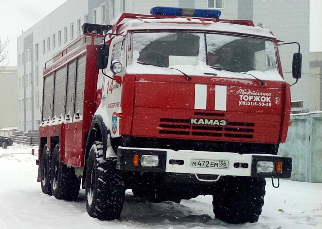 Воронежская область, № М 472 ЕМ 36 — КамАЗ-43114 (общая модель)