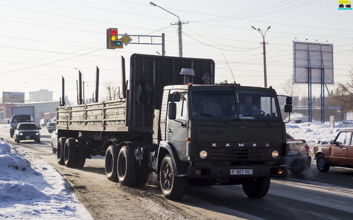 Восточно-Казахстанская область, № F 807 PC — КамАЗ-5410