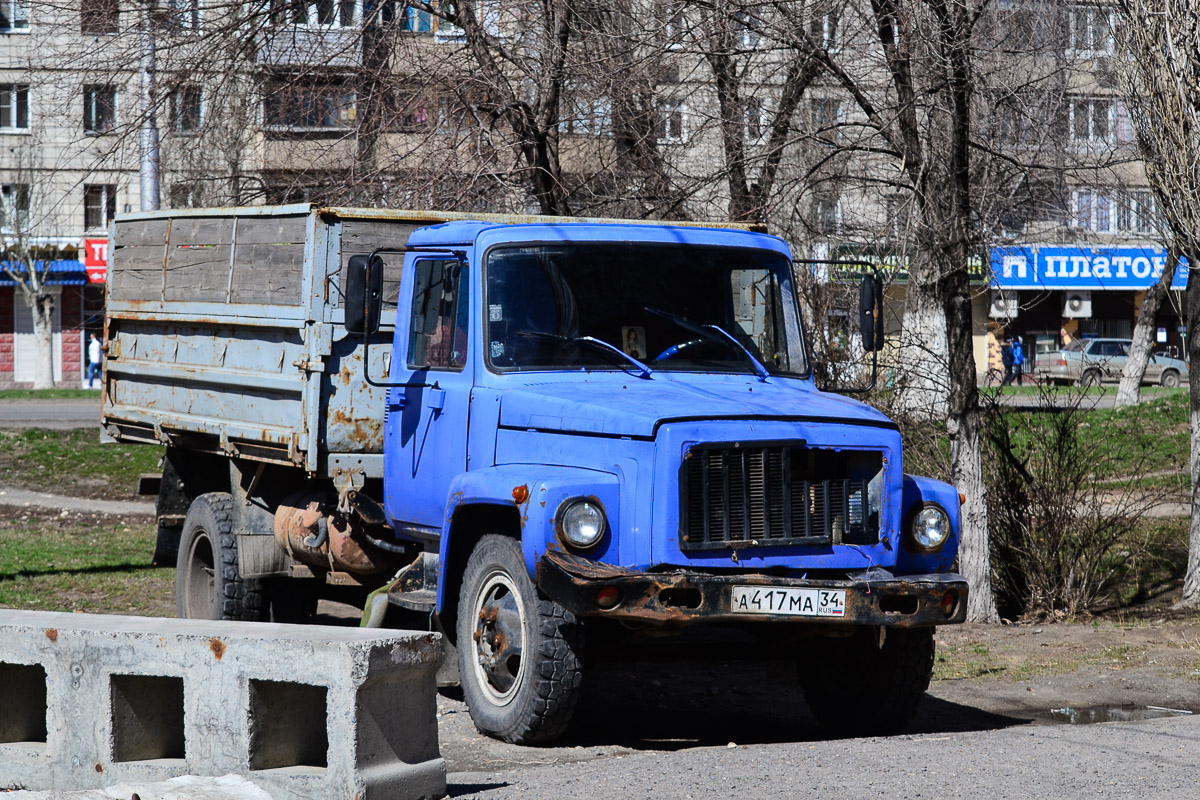 Волгоградская область, № А 417 МА 34 — ГАЗ-33072