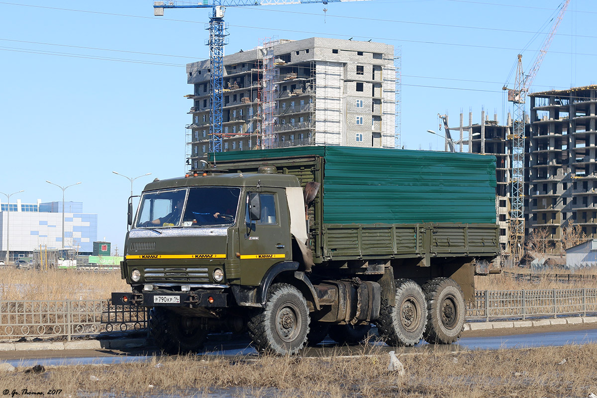 Саха (Якутия), № Р 790 КР 14 — КамАЗ-43106