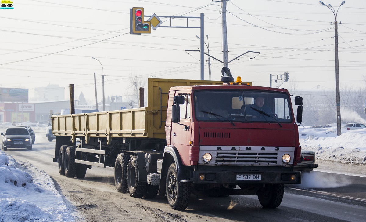 Восточно-Казахстанская область, № F 537 DM — КамАЗ-5410