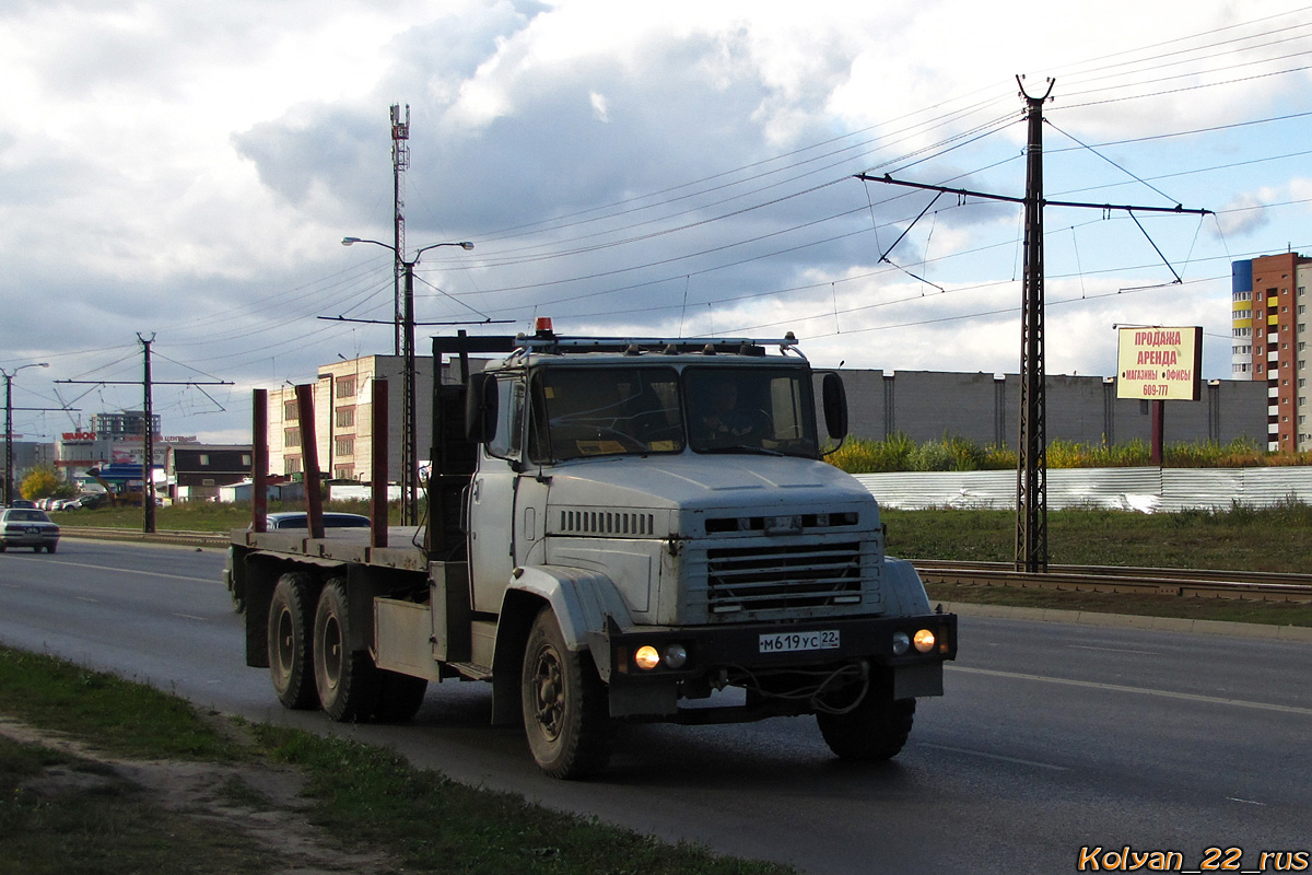 Алтайский край, № М 619 УС 22 — КрАЗ-250