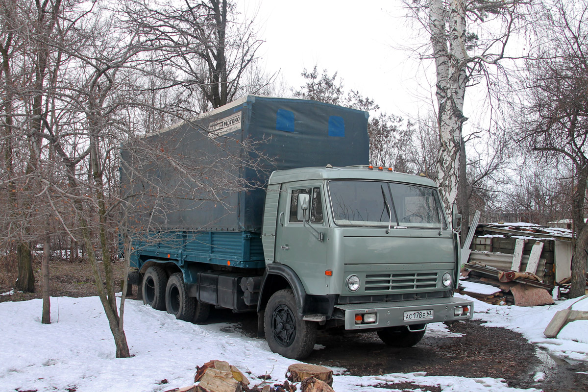 Самарская область, № АС 178 Е 63 — КамАЗ (общая модель)