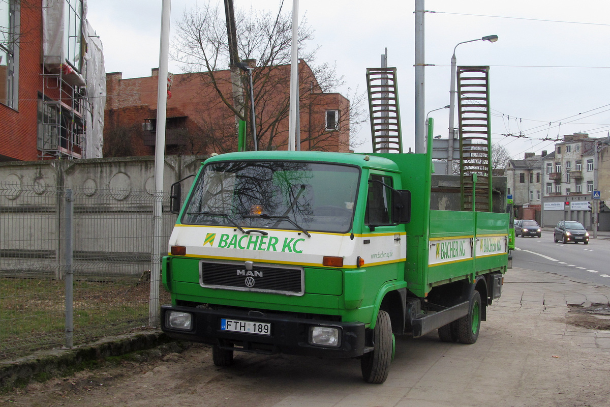 Литва, № FTH 189 — MAN Volkswagen G90