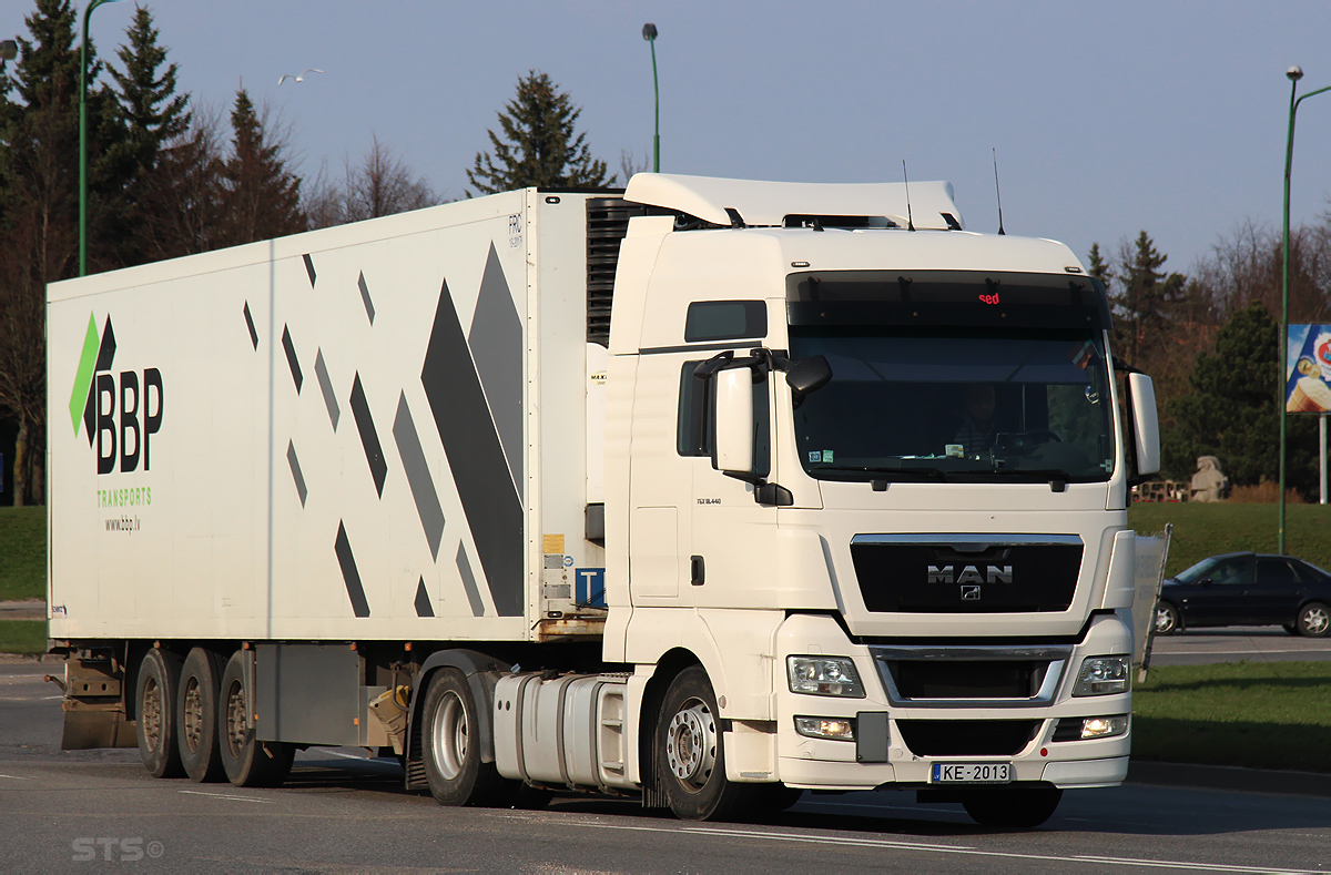 Латвия, № KE-2013 — MAN TGX ('2007) 18.440