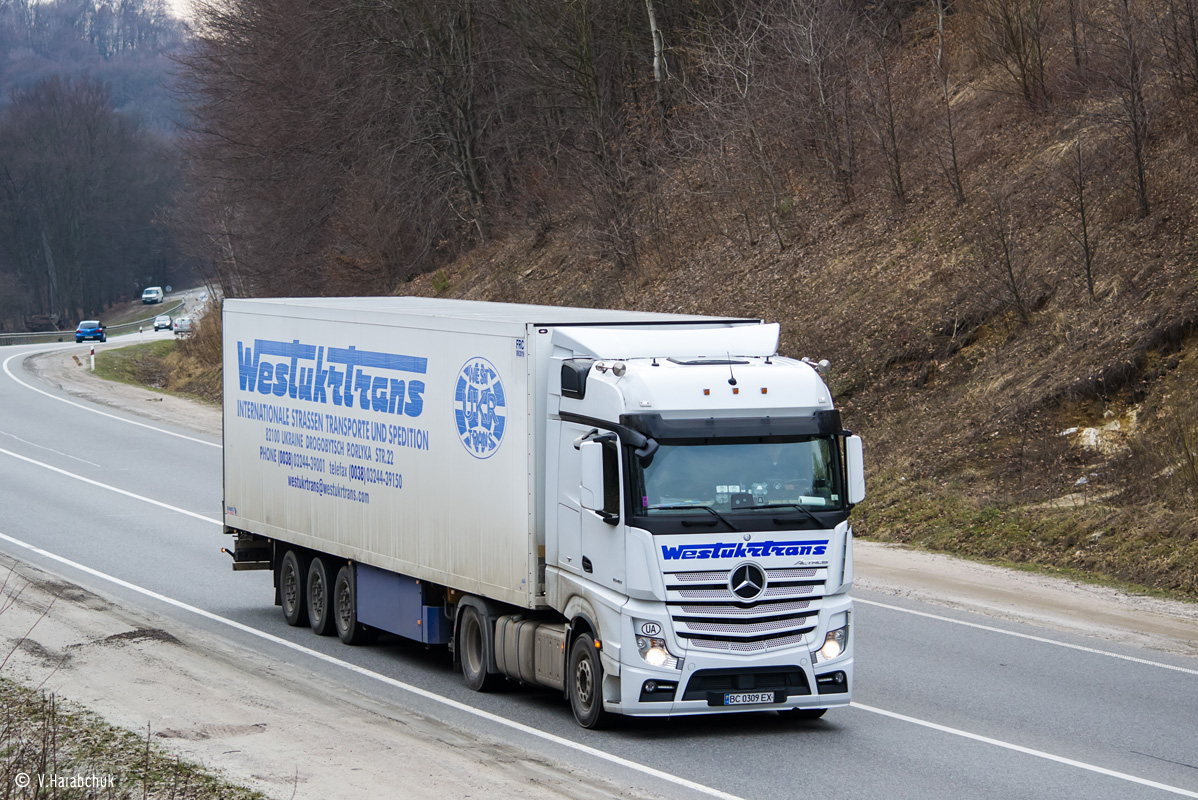 Львовская область, № ВС 0309 ЕХ — Mercedes-Benz Actros ('2011) 1848