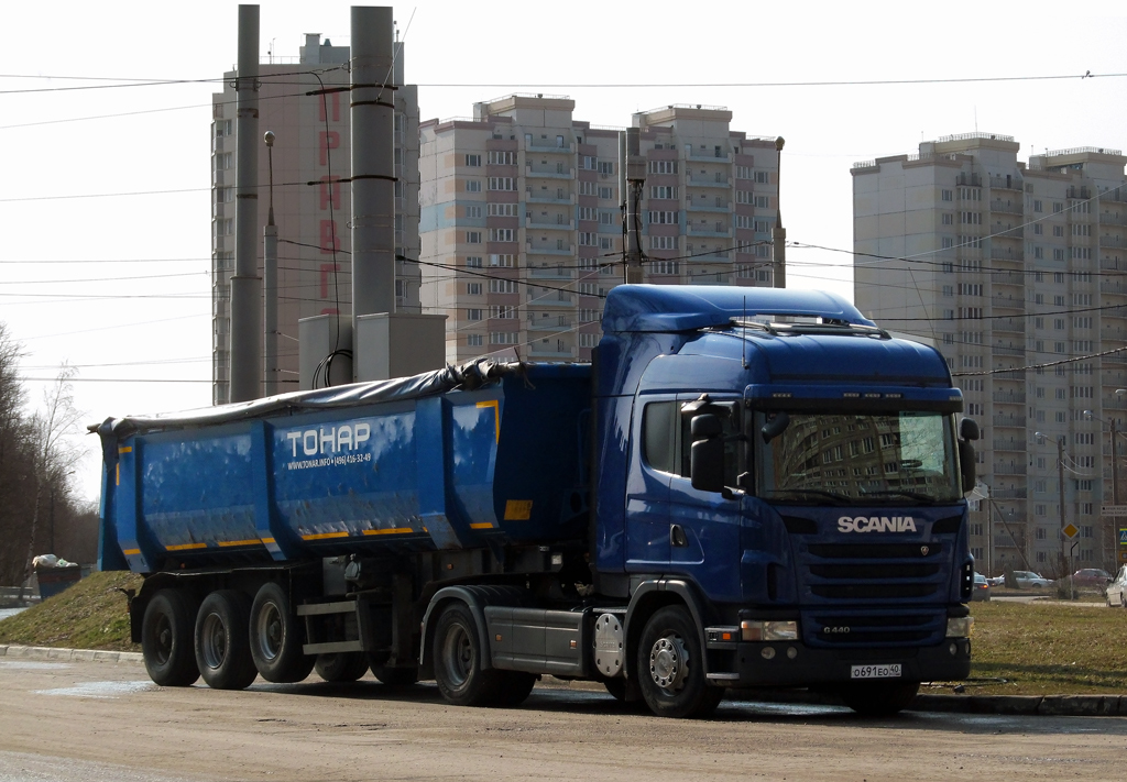 Калужская область, № О 691 ЕО 40 — Scania ('2009) G440
