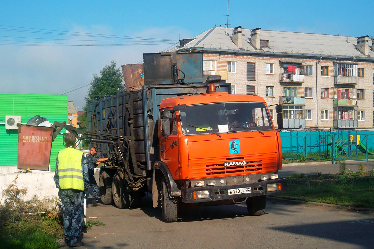 Алтайский край, № Е 170 СО 22 — КамАЗ-53215-15 [53215R]