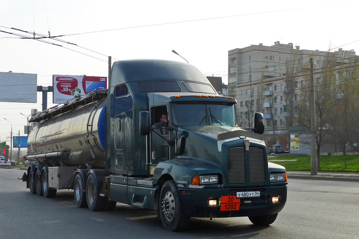 Волгоградская область, № У 480 УТ 34 — Kenworth T600