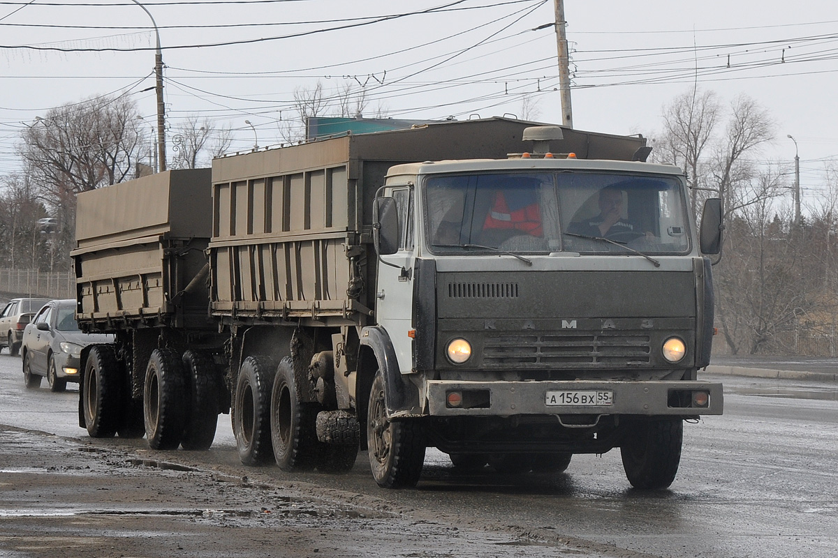 Омская область, № А 156 ВХ 55 — КамАЗ-5320