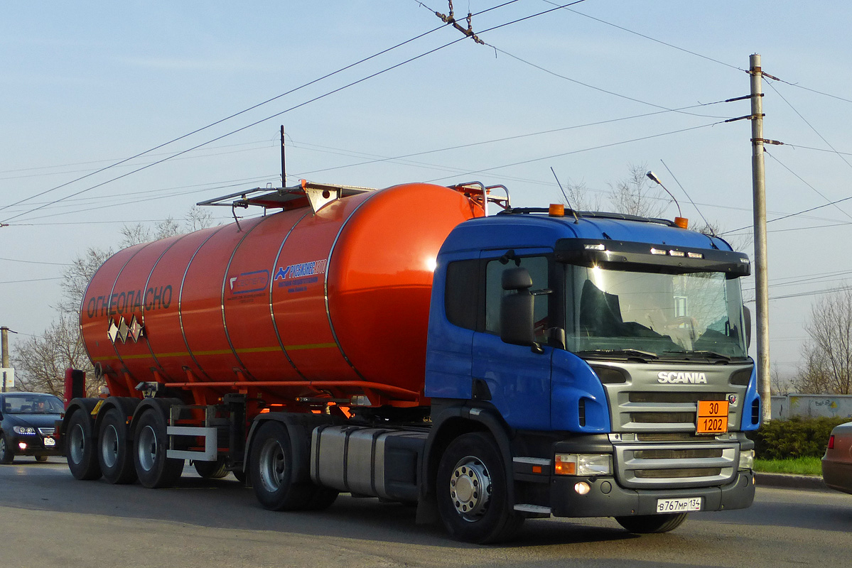 Волгоградская область, № В 767 МР 134 — Scania ('2004) P340